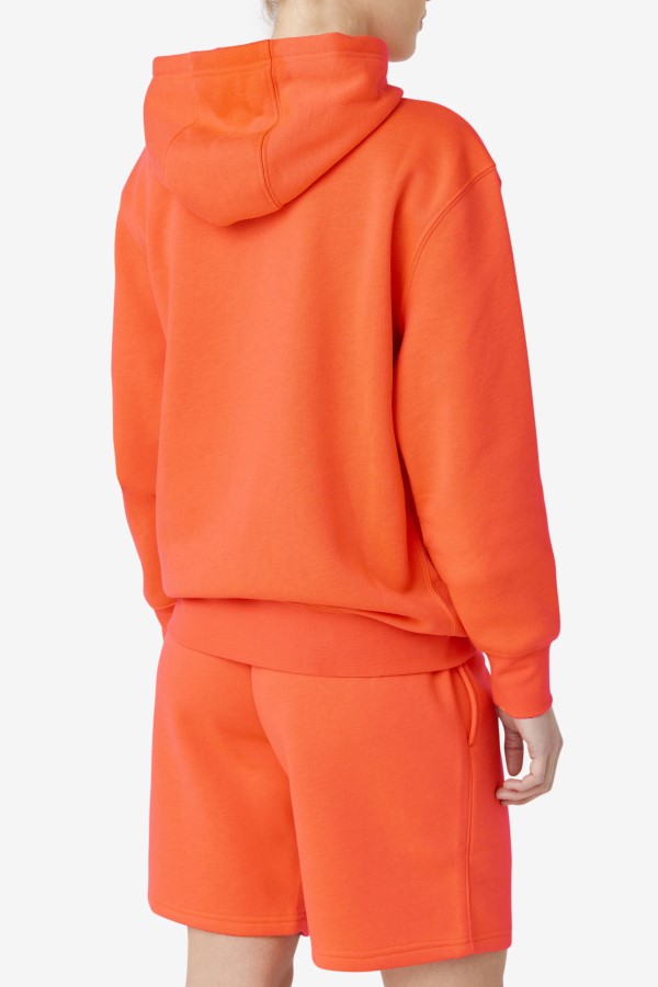 Fiery Coral Fila Algot Hoodie