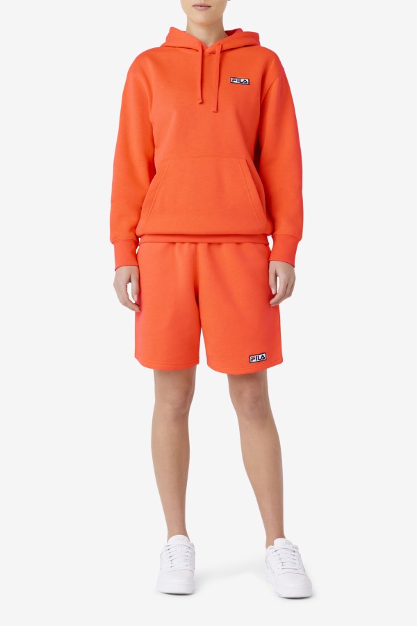 Fiery Coral Fila Algot Hoodie