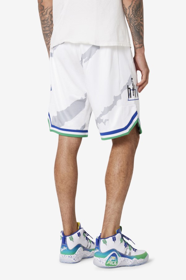 White/Blue/Jelly Bean/Golden Grant Hill x Sprite Short Fila