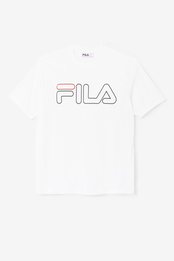 borough tee Fila White/Black/Red