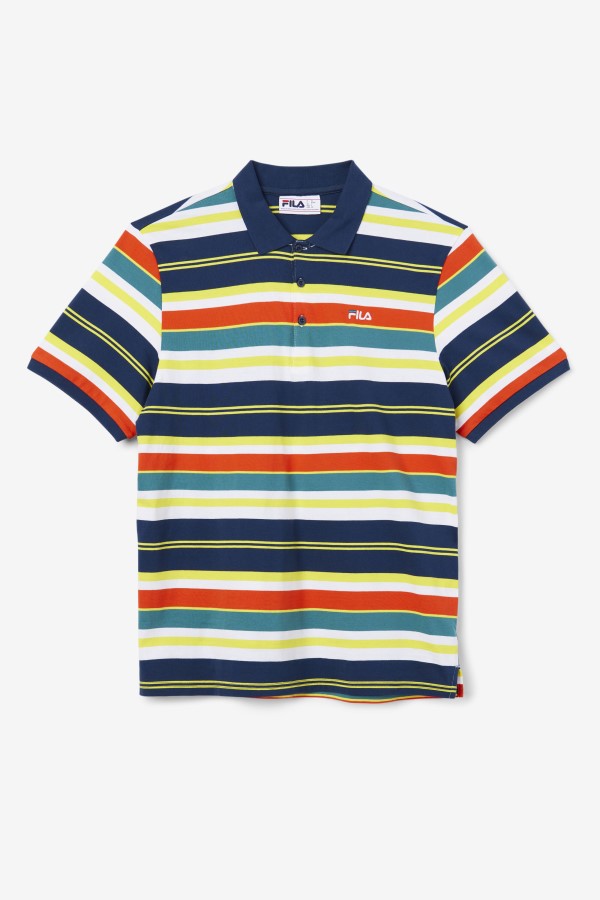 Cherry Tomato/Yellow Fila Fazla Polo