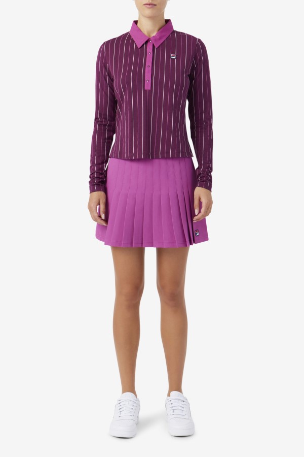 Amy Pleated Skirt Fila Rouge