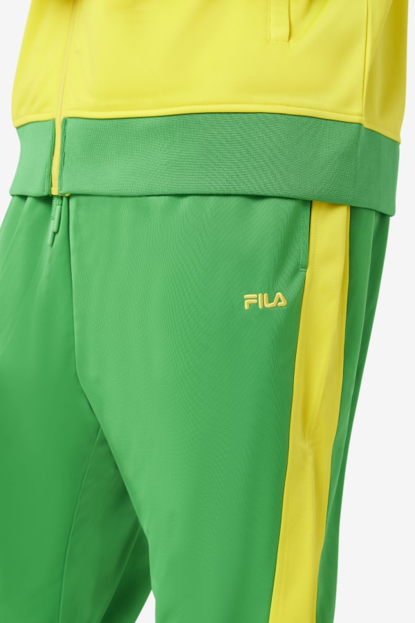 Fila Fern Green/Yellow Brazil Track Pant