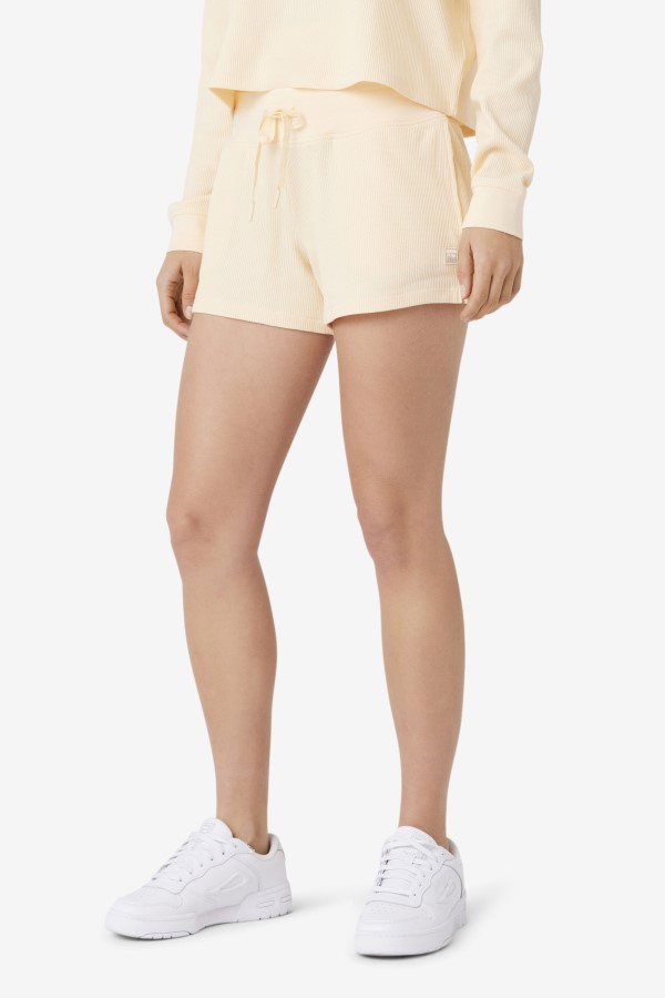 Fila Lina Double Waistband Short Tender Peach