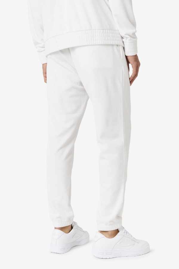 Fila Mansur Velour Pant White/Forest Green/Red