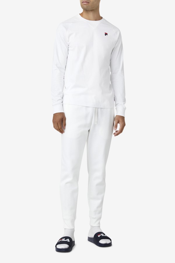 White Flynn Long Sleeve Tee Fila