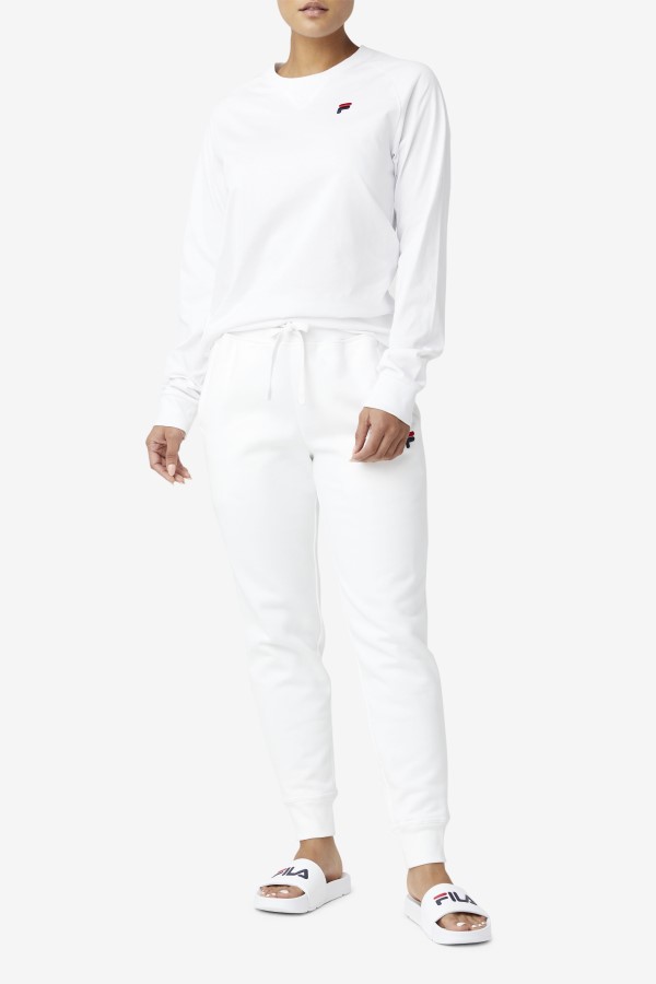 White Flynn Long Sleeve Tee Fila
