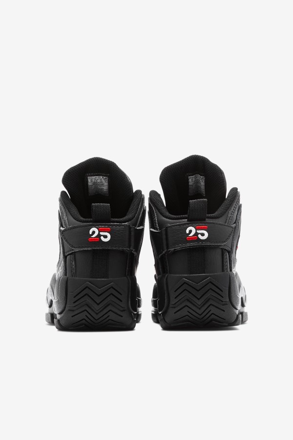 Fila Black/White/Red Little Kids\' Grant Hill 2 25th Anniversary Edition