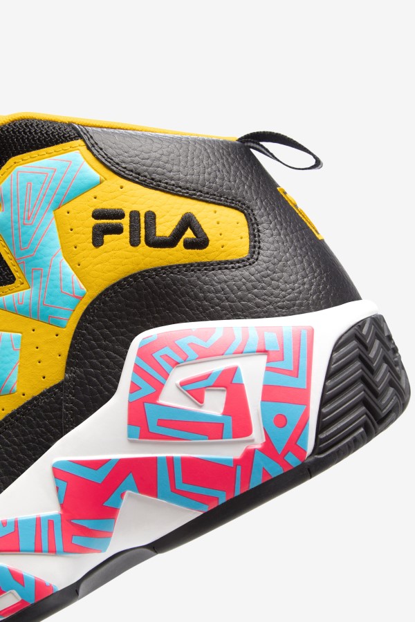 Men\'s MB Fila Black/Lemon/Bluefish Special