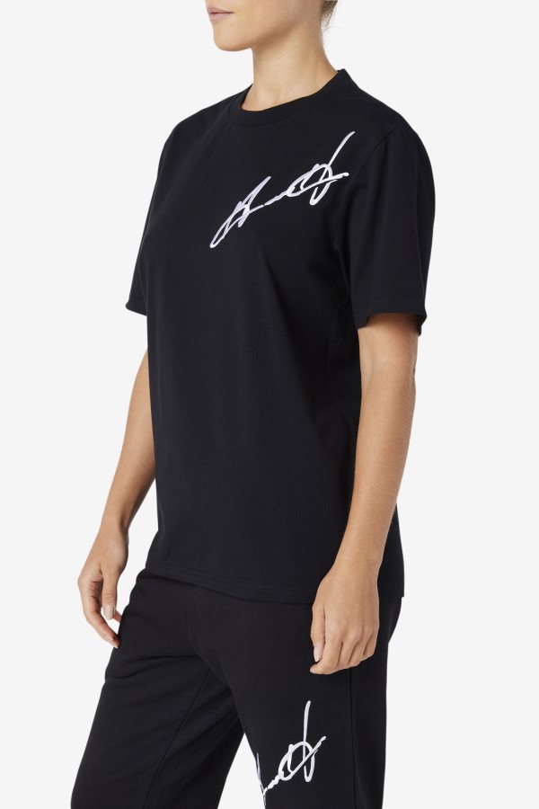 Grant Hill Cormac Tee Black Fila