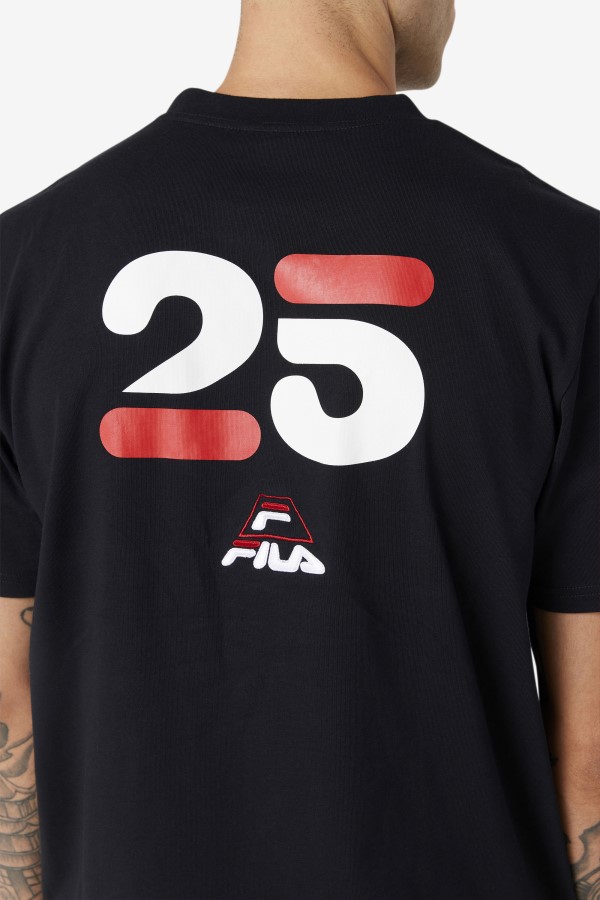 Grant Hill Cormac Tee Black Fila
