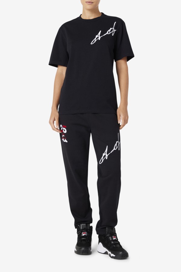 Grant Hill Cormac Tee Black Fila