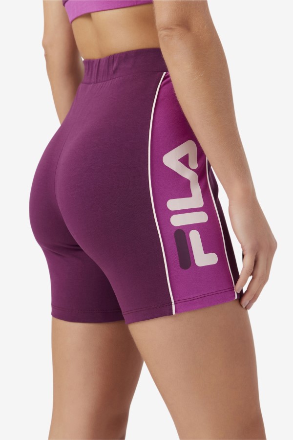 Fila Davina Bike Short Grape Wine/Rouge/Potpourri