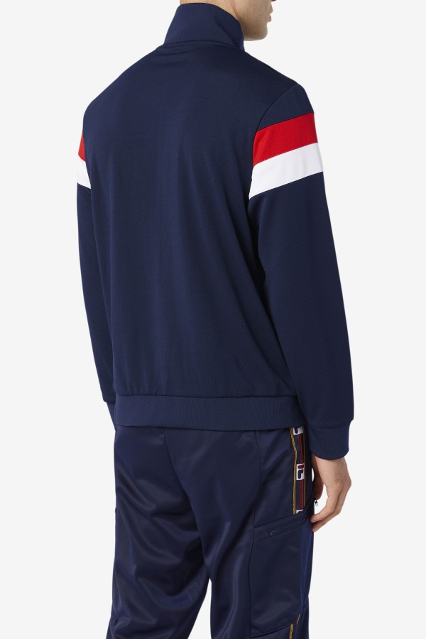 Fila Malcolm Track Jacket Peacoat/Red/White