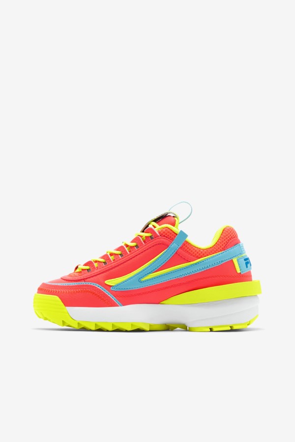 Fiery Coral/Yellow/Bluefish Women\'s Disruptor 2 Exp Fila