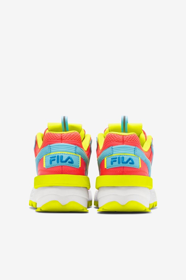 Fiery Coral/Yellow/Bluefish Women\'s Disruptor 2 Exp Fila