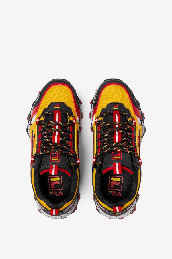 Fila Big Kids\' Oakmont Tr Gold/Black/Red