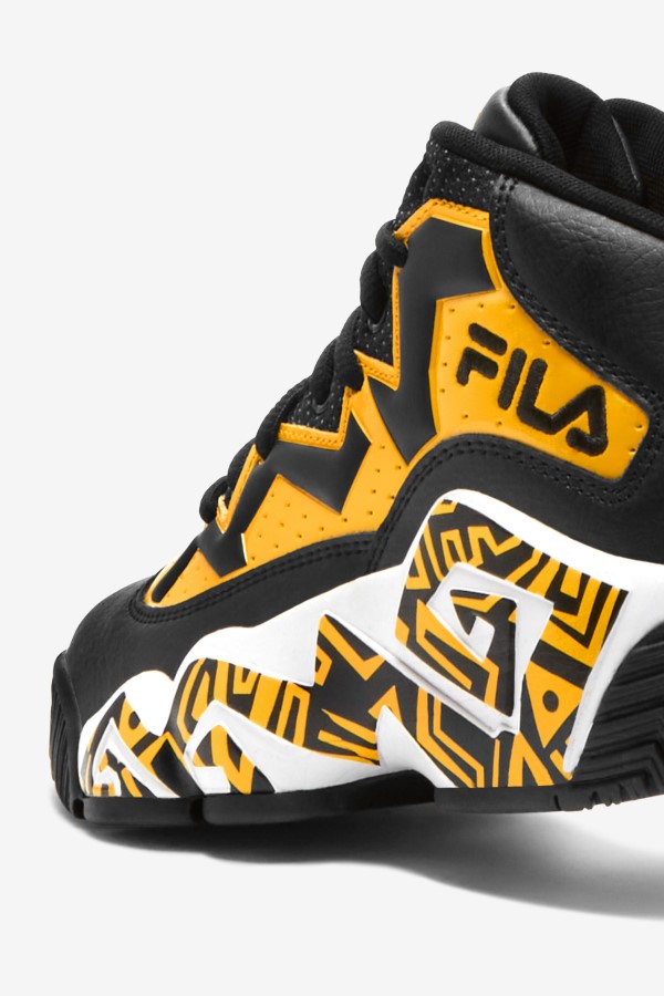 Big Kids\' Mb Night Walk Fila Black/Gold/White