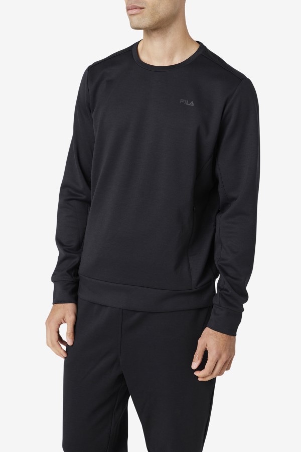 Black/Nine Iron Emry Crew Fila