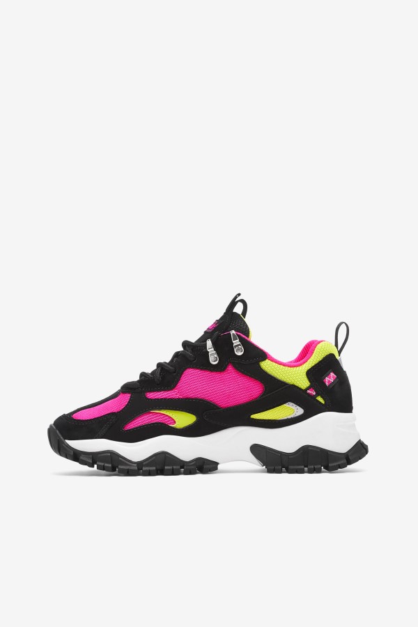 Women\'s Ray Tracer TR 2 Black/White/Pink Glow Fila
