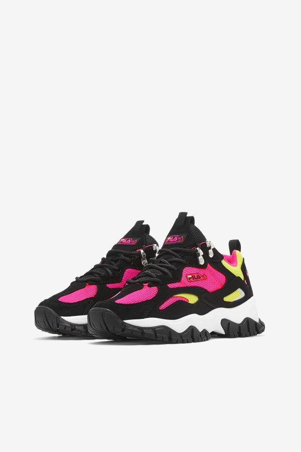 Women\'s Ray Tracer TR 2 Black/White/Pink Glow Fila