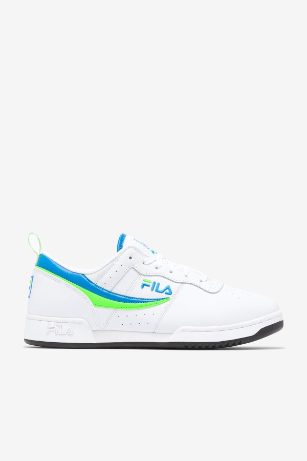 White/Green/Black Men's Original Fitness Fila