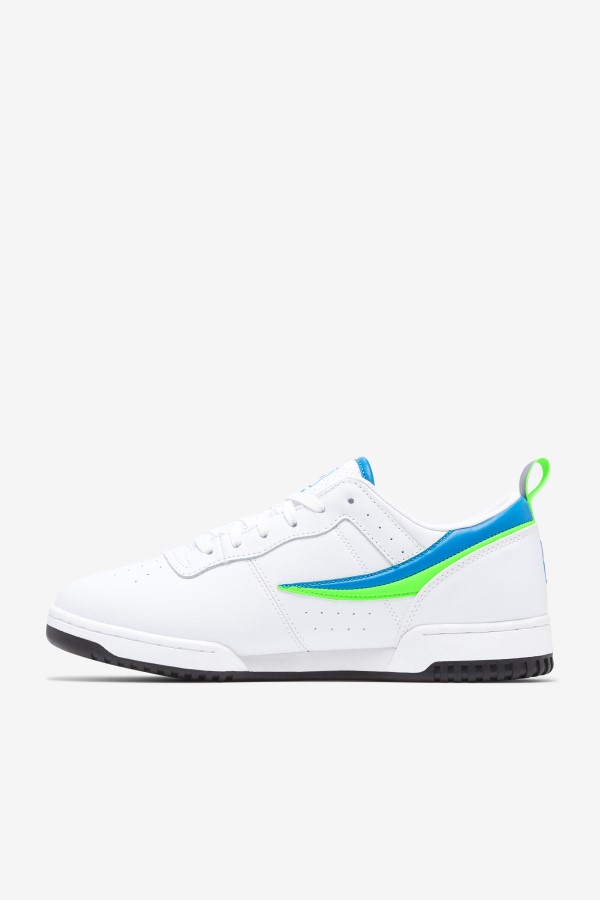 White/Green/Black Men\'s Original Fitness Fila Special