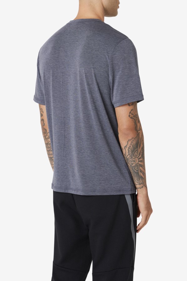 Commuter Tee India Ink Heather Fila