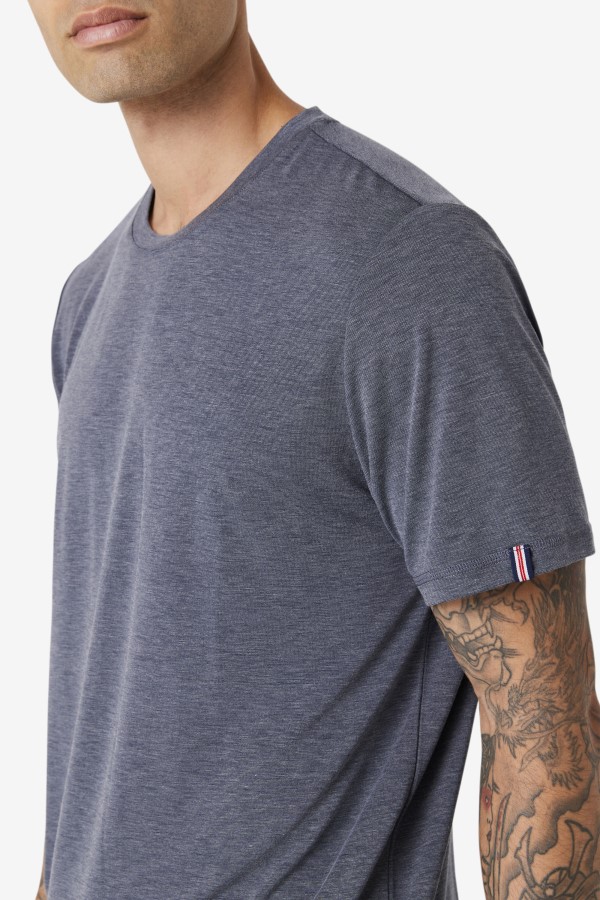 Commuter Tee India Ink Heather Fila