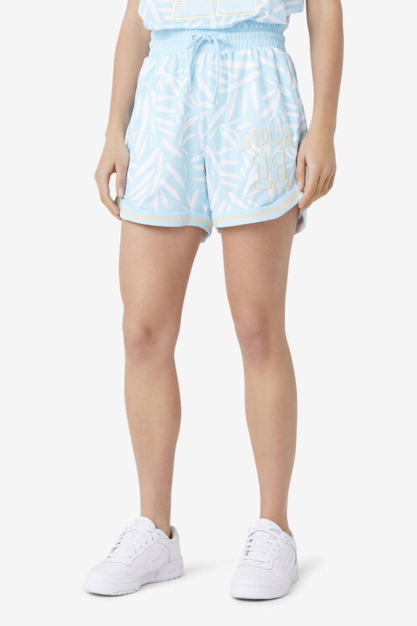 Quincy Basketball Short Blue/White Fila