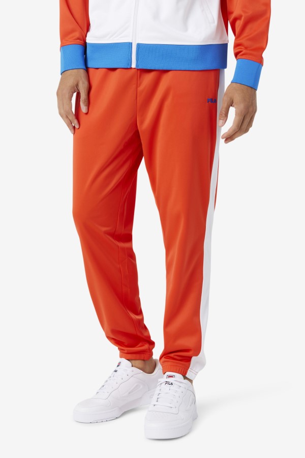 Dominican Republic Pant Fiery Red/White Fila