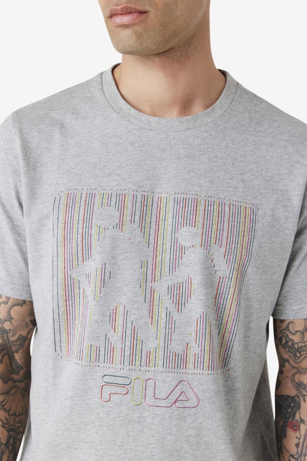 Heather Grey Fila Visuri Tee