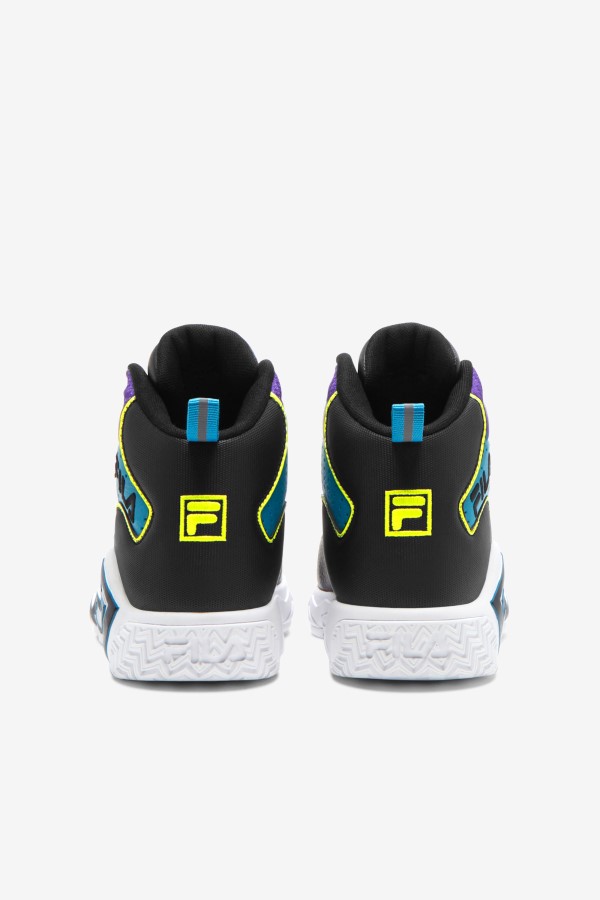 Black/Yellow/Purple Big Kids\' Mb Fila