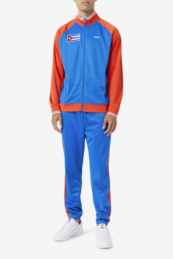 Cuba Track Jacket Fila Fiery Red/White/Blue