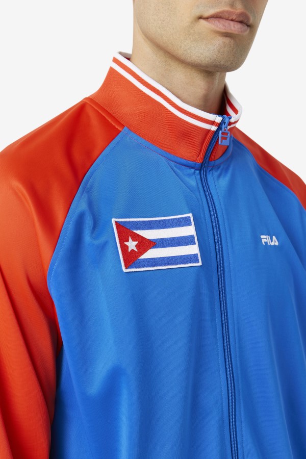 Cuba Track Jacket Fila Fiery Red/White/Blue