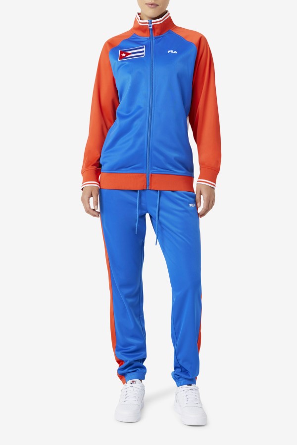 Cuba Track Jacket Fila Fiery Red/White/Blue