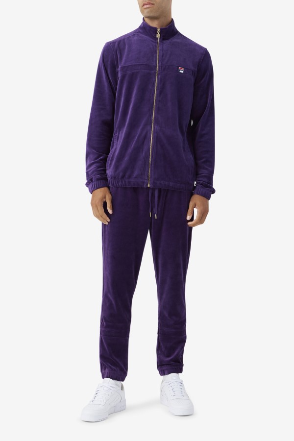 Ravid Velour Jacket Blackberry Cordial Fila