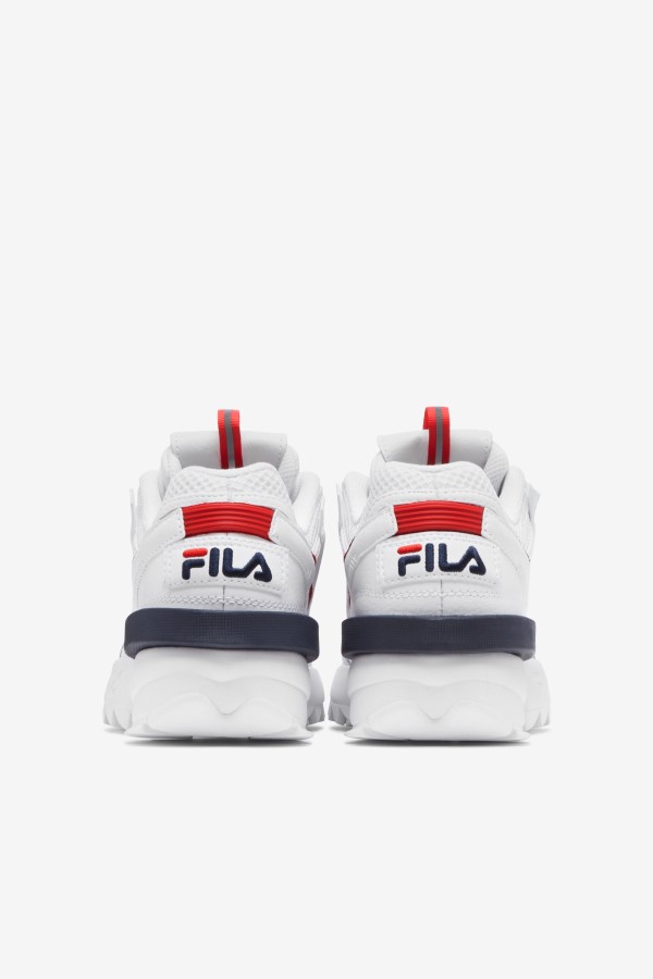 White/Red/Navy Women\'s Disruptor 2 Exp Fila