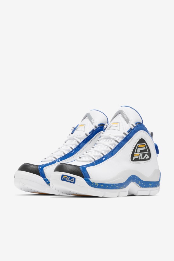 Fila Men\'s Grant Hill 2 White/Nebulas Blue/Lemon
