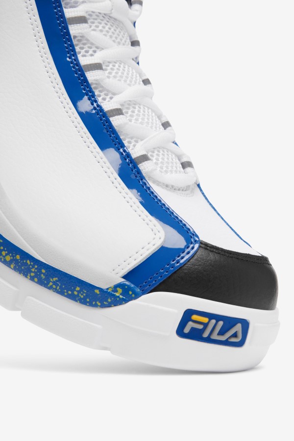 Fila Men\'s Grant Hill 2 White/Nebulas Blue/Lemon