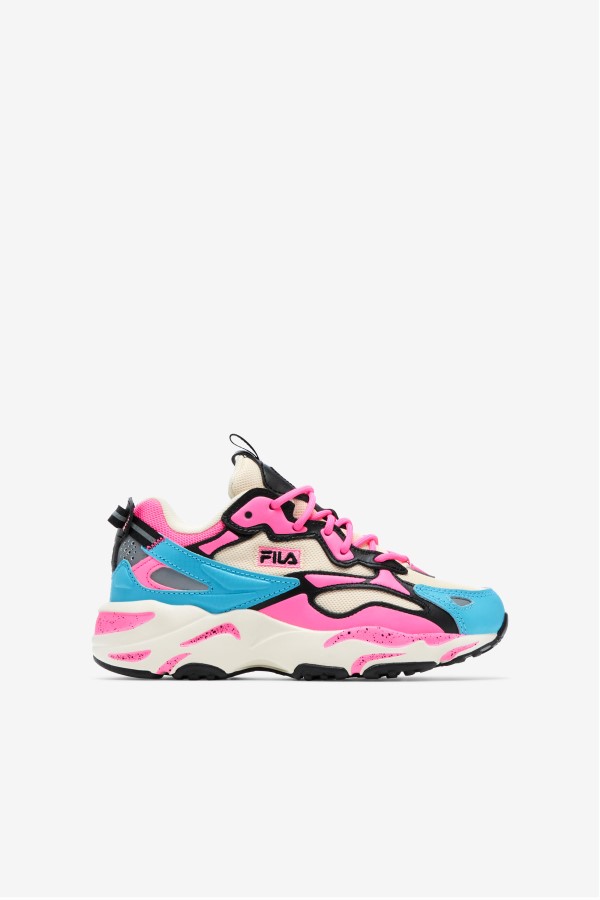 Fila Gardenia/Bluefish/Sugar Plum Little Kids' Ray Tracer Apex