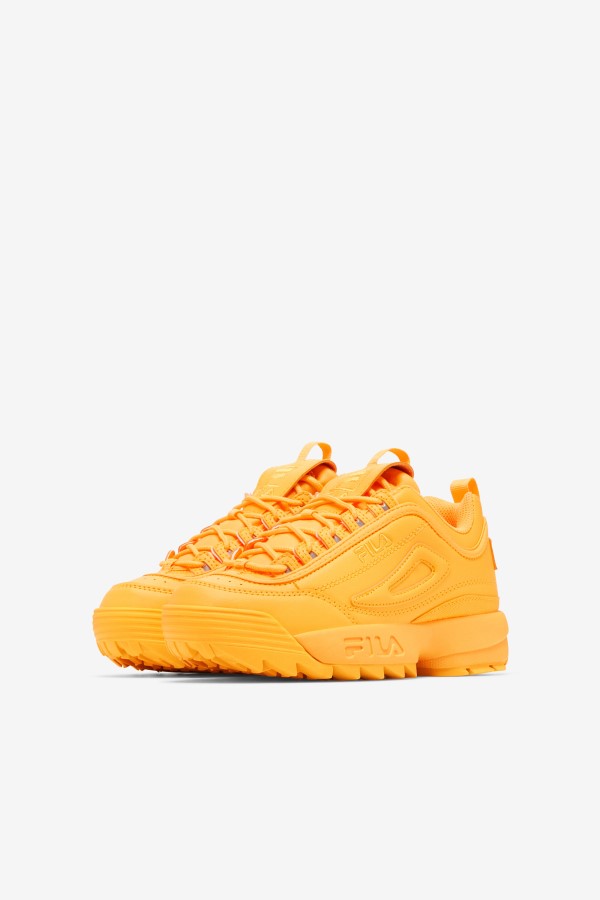 Fila Orange Big Kids\' Disruptor 2 Premium