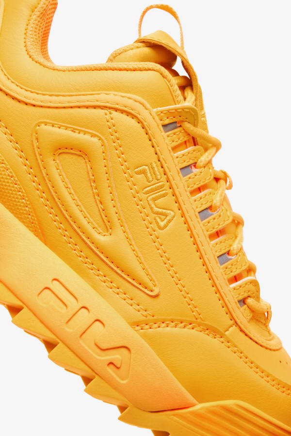 Fila Orange Big Kids\' Disruptor 2 Premium
