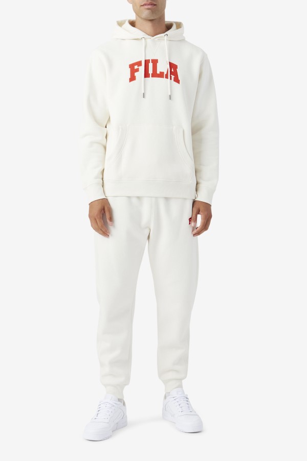 Fila Brook Hoodie Gardenia/Fiery Red