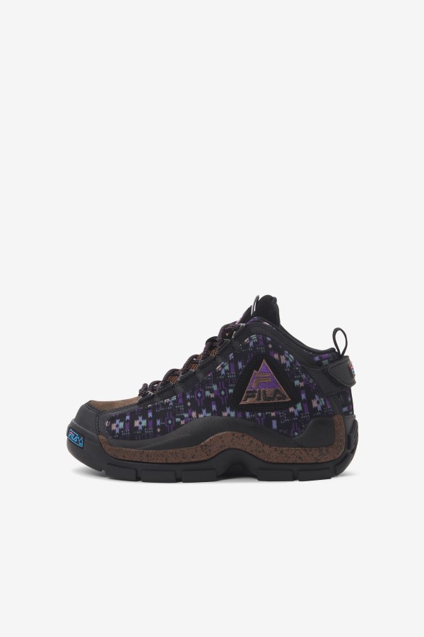 Fila Black/Pinecone/Purple Big Kids\' Grant Hill 2 Outdoor
