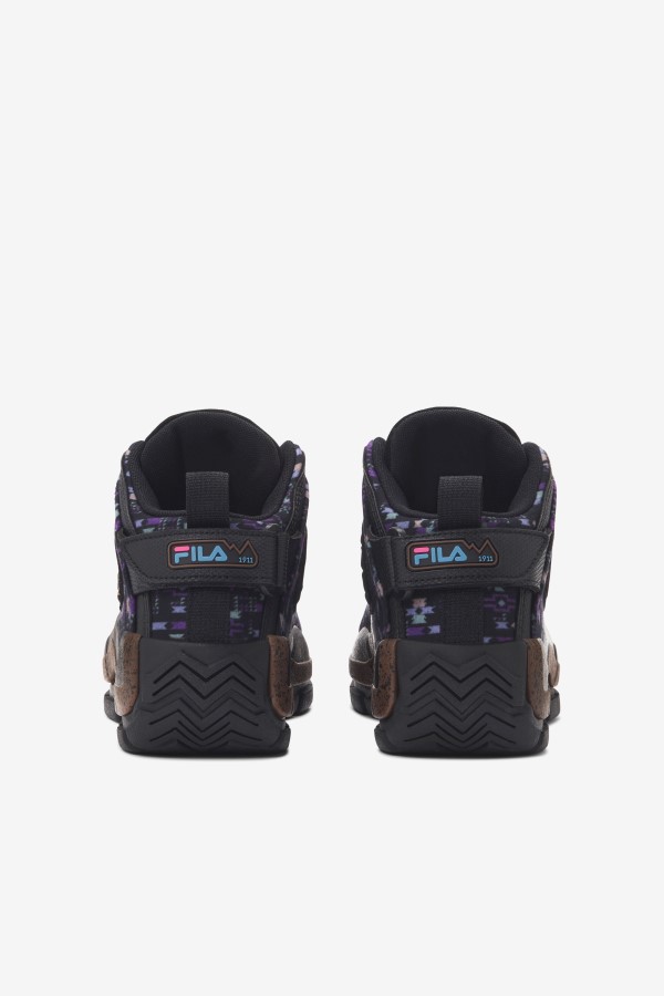 Fila Black/Pinecone/Purple Big Kids\' Grant Hill 2 Outdoor