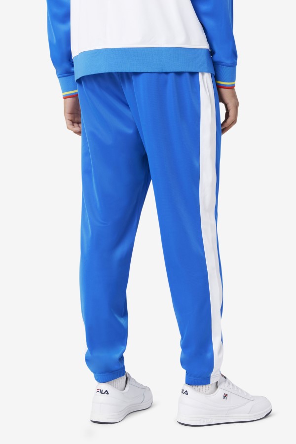Ecuador Track Pant Blue/White/Fiery Red Fila