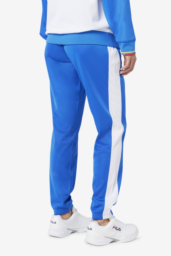 Ecuador Track Pant Blue/White/Fiery Red Fila