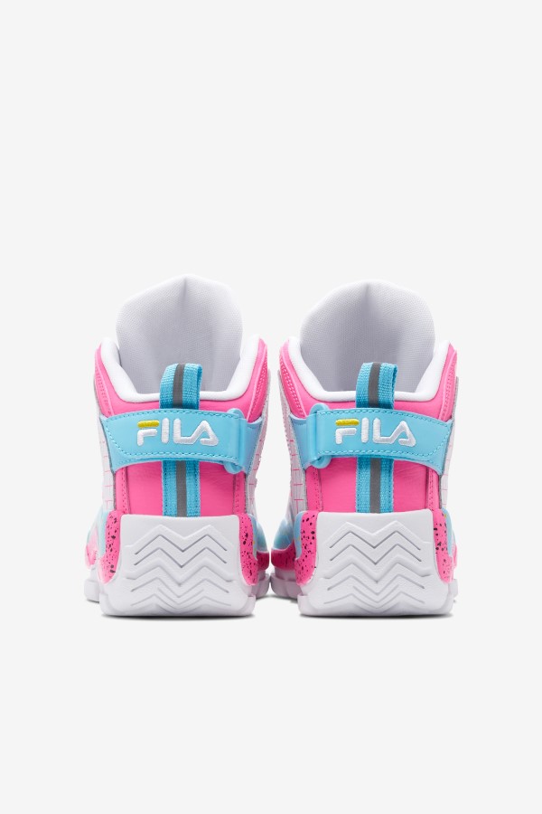 Big Kids\' Grant Hill 2 Fila White/Pink/Bluefish