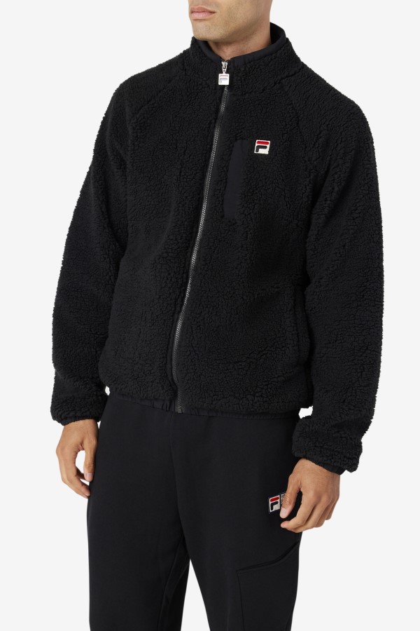 Black Fila Yuri Jacket